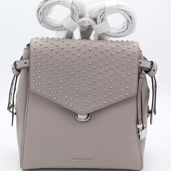 Michael Kors Bristol Leather Studded Backpack Bag main image 8